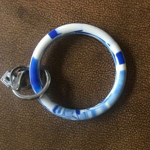 Big O Blue Me Marble Away Keyring